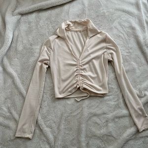 beige long sleeve